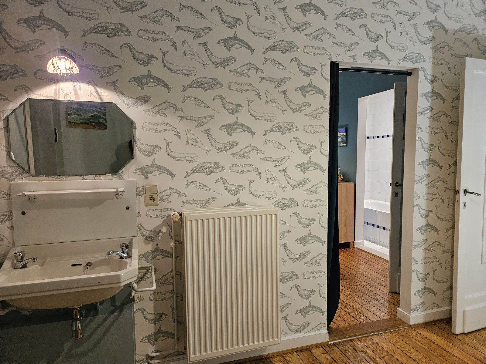 Lavabo chambre aventuriers étage