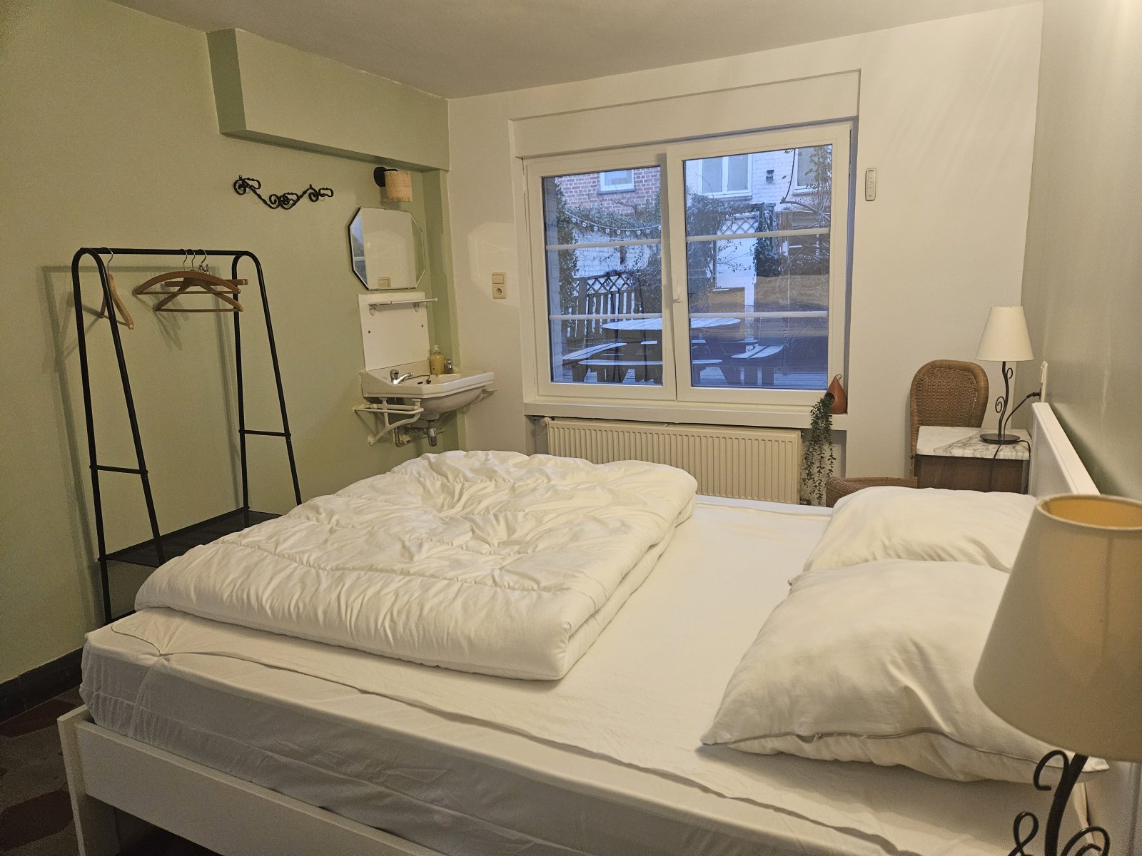 Chambre cocon rez de jardin