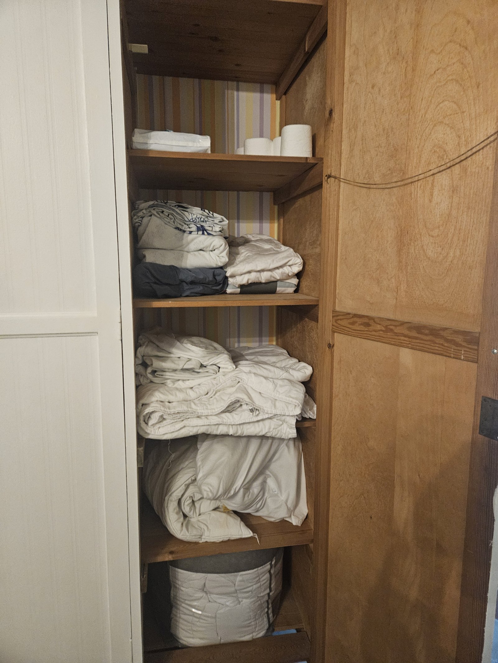 Lingerie a disposition pour les chambres